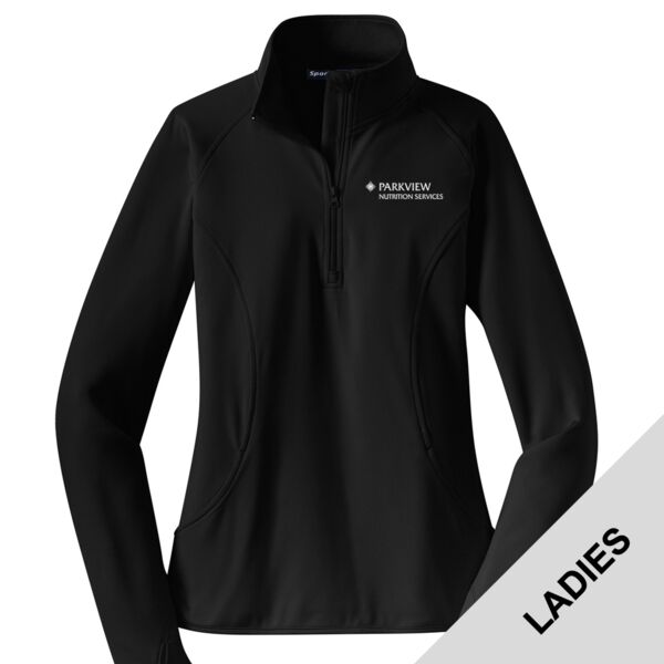 Parkview Gifts - Ladies Sport Wick ® Stretch 1/2 Zip Pullover Thumbnail