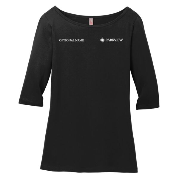 Parkview 2023 - Ladies Perfect Weight ® 3/4 Sleeve Tee Thumbnail