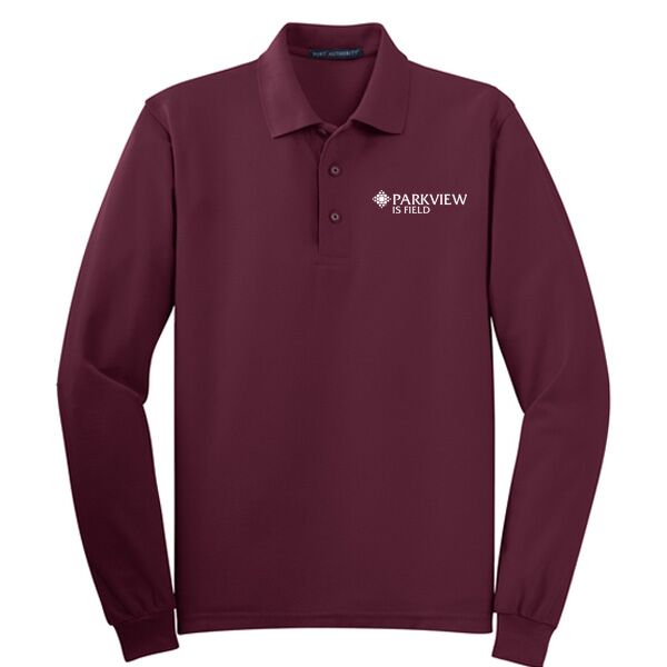 Parkview IS FIELD - Silk Touch Long Sleeve Polo Thumbnail