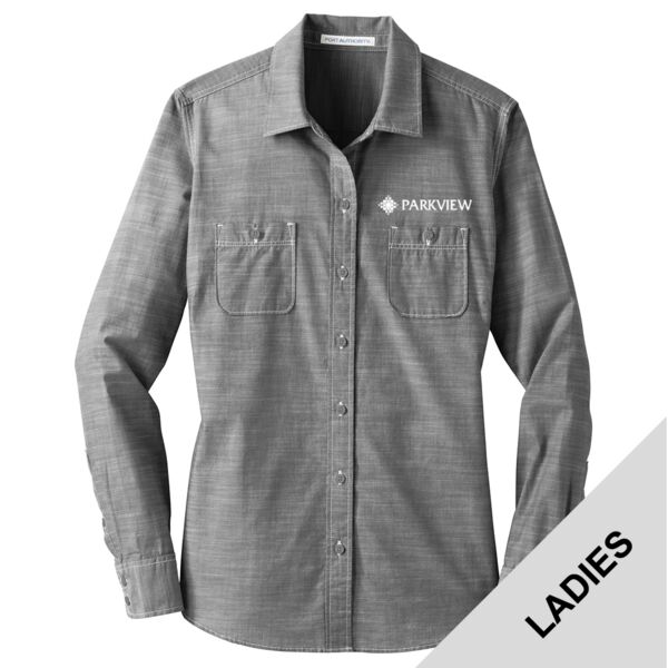Parkview 2025 - Ladies Slub Chambray Shirt Thumbnail