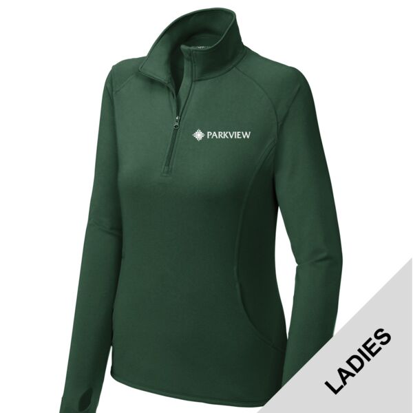 Parkview 2025 - Ladies Sport Wick ® Stretch 1/4 Zip Pullover Thumbnail