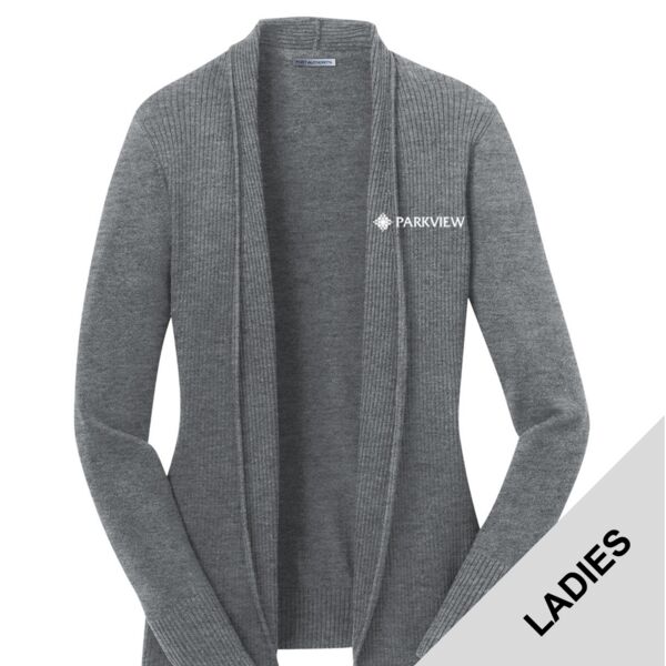 Parkview 2025 - Ladies Open Front Cardigan Sweater Thumbnail