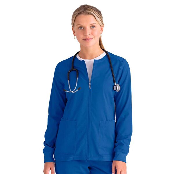 Parkview 2025 - Barco - Grey's Anatomy Stretch - Women's Gianna Warm-Up Scrub Jacket Thumbnail