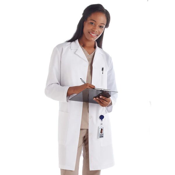 Parkview 2025 - Meta - Women's Three-Pocket 37" Full-Length Lab Coat Thumbnail