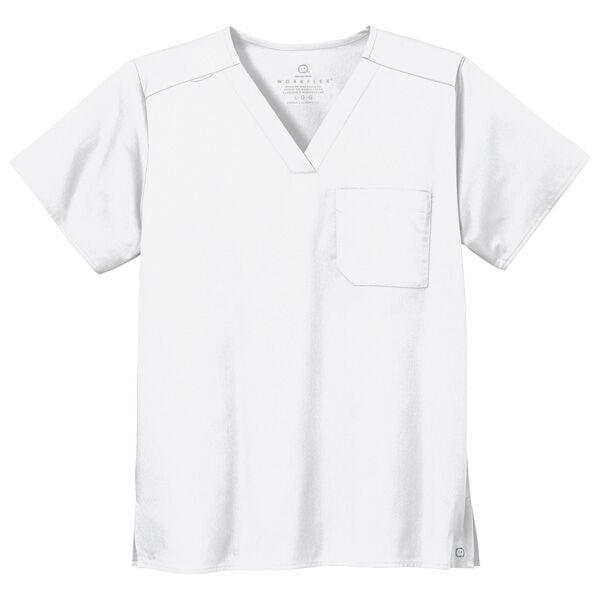 STUDENT NURSING - Parkview Main - Unisex WorkFlex Chest Pocket V Neck Top Thumbnail