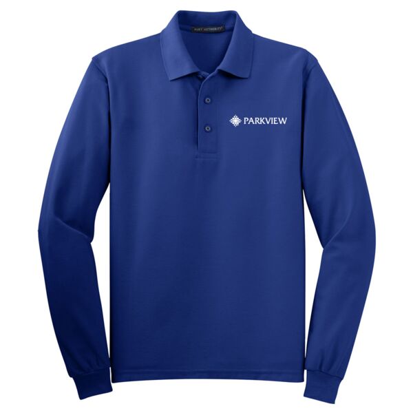 2025 Refresh Labs - Silk Touch Long Sleeve Polo Thumbnail