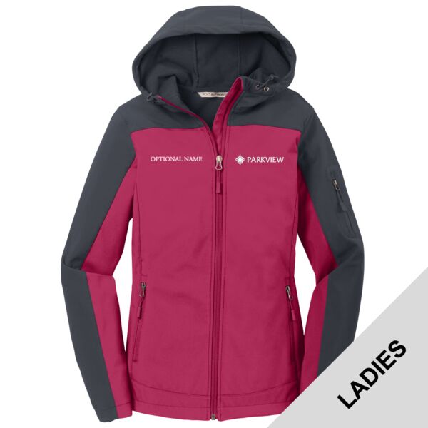 Parkview February - Ladies Hooded Soft Shell Jacket Thumbnail