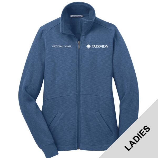 Whole Parkview - Ladies Slub Fleece Full Zip Jacket Thumbnail