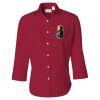 Women's Three-Quarter Sleeve Baby Twill Shirt Thumbnail
