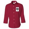 Women's Three-Quarter Sleeve Baby Twill Shirt Thumbnail
